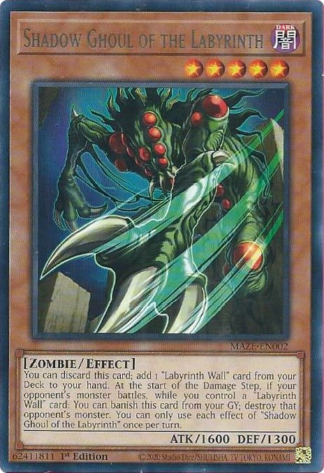 MAZE-002 · Shadow Ghoul of the Labyrinth R (ITA)