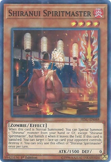 HISU-048 · Shiranui Spiritomaestro / Shiranui Spiritmaster SR (ITA)
