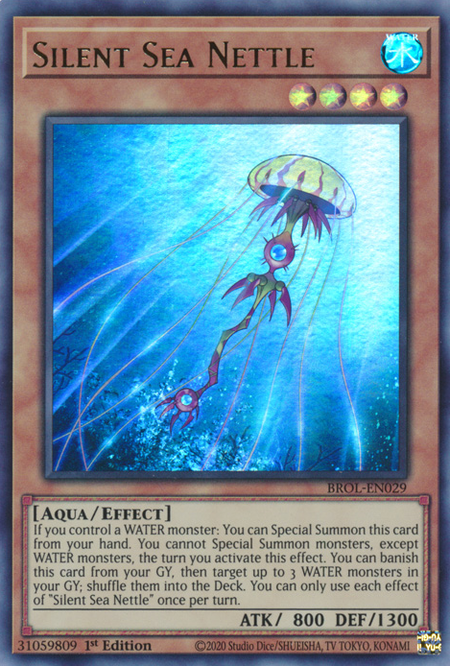 BROL-029 · Ortica Silente dei Mari / Silent Sea Nettle UR (ITA)