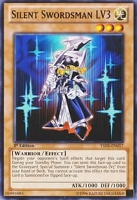 YSYR-017 · Spadaccino Silente LV3 / Silent Swordsman LV3 (ITA)