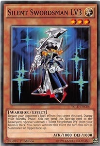 YGLD-008 · Spadaccino Silente LV3 / Silent Swordsman LV3 (ITA)