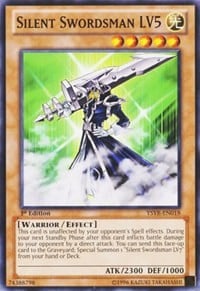 YSYR-018 · Spadaccino Silente LV5 / Silent Swordsman LV5 (ITA)