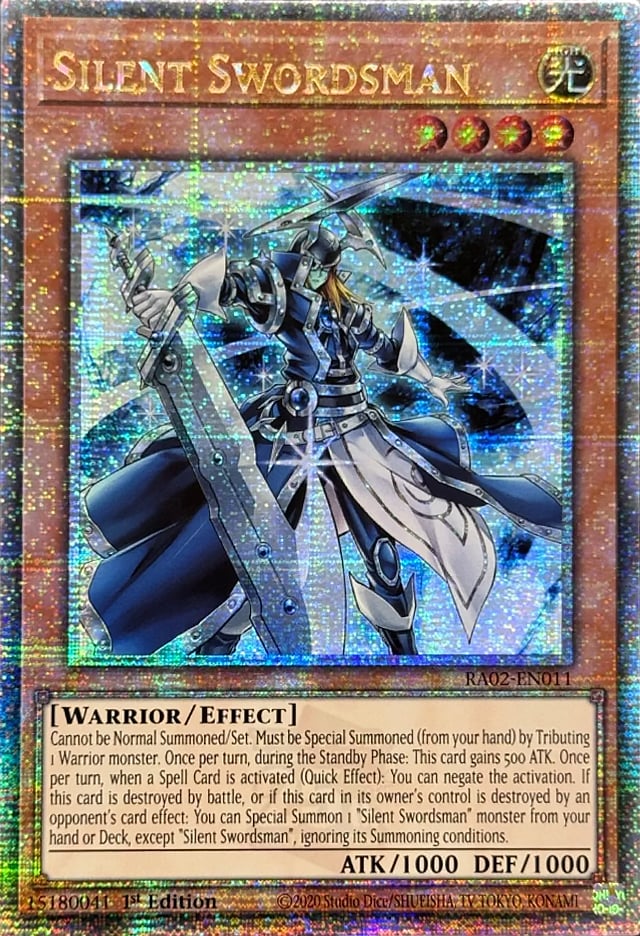 RA02-011qsec · Spadaccino Silente / Silent Swordsman QCSR (ITA)