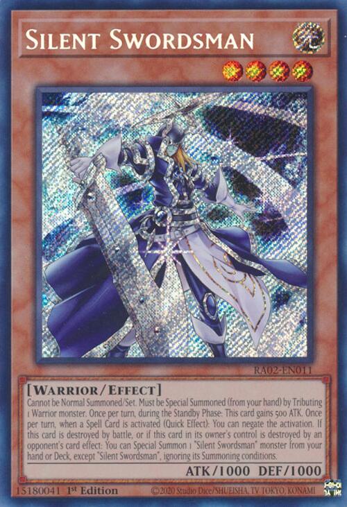RA02-011sec · Spadaccino Silente / Silent Swordsman SCR (ITA)