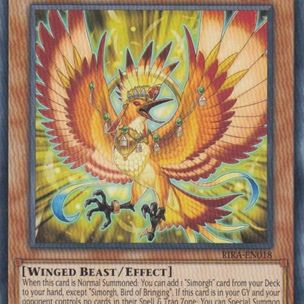 RIRA-018 · Simorgh, Volatile della Realizzazione / Simorgh, Bird of Bringing R (ITA)