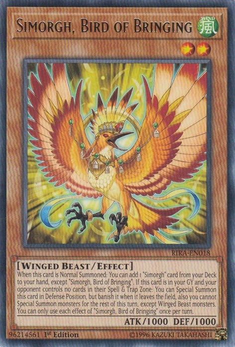 RIRA-018 · Simorgh, Volatile della Realizzazione / Simorgh, Bird of Bringing R (ITA)