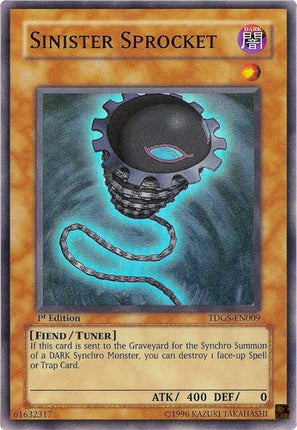 TDGS-009 · Meccanismo Sinistro / Sinister Sprocket SR (ITA)