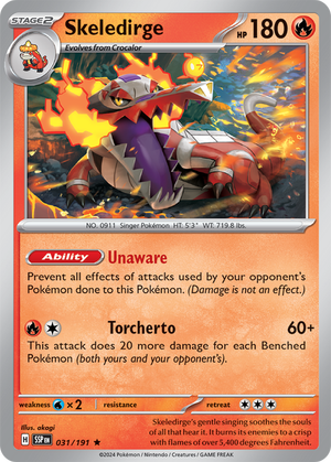 SSP-031 · Skeledirge R (031/191) (ITA)