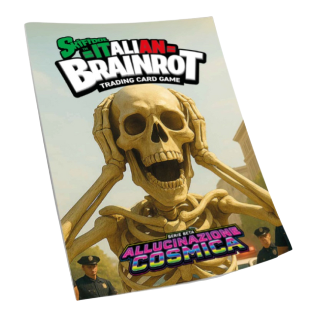 Skifidol Italian Brainrot TCG - Allucinazione Cosmica Album Raccoglitore