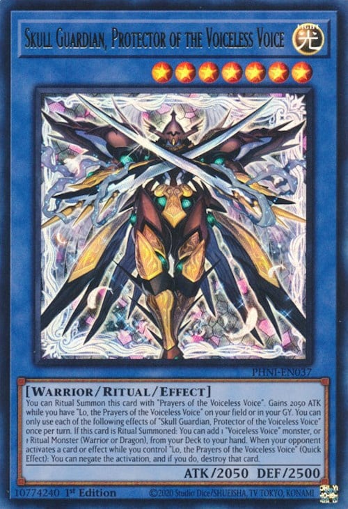 PHNI-037 · Skull Guardian, Protector of the Voiceless Voice UR (ITA)
