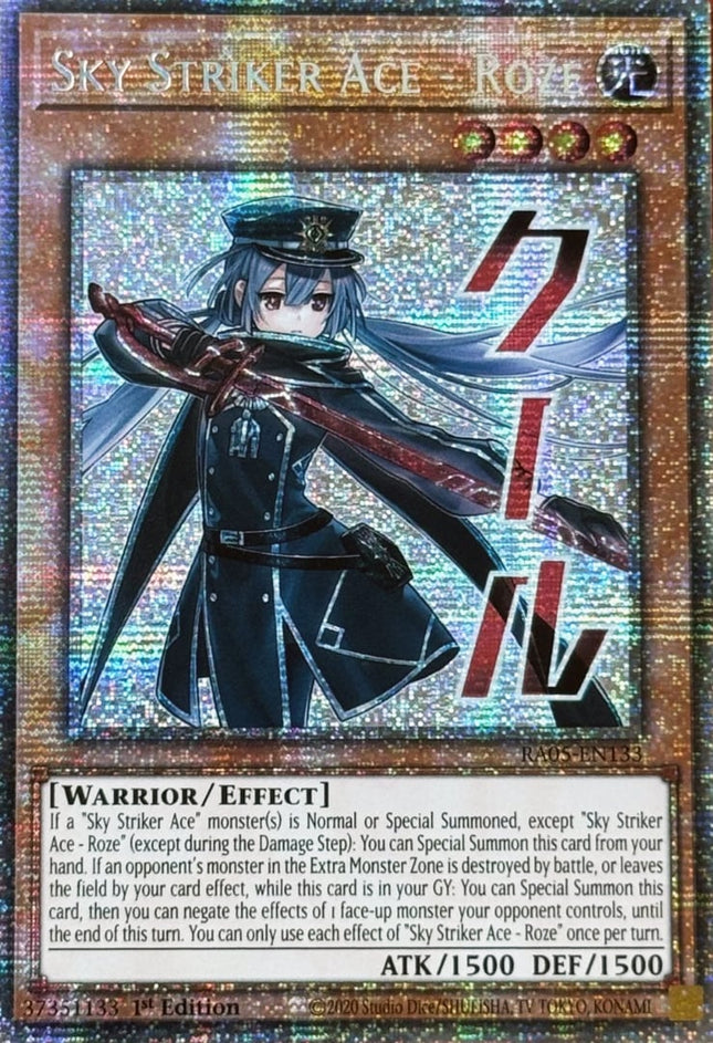 RA05-133sl · Assaltatrice del Cielo Asso - Roze / Sky Striker Ace - Roze STR (ITA)