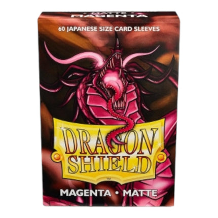 Magenta - Japanese Size - Matte Sleeves Protettive