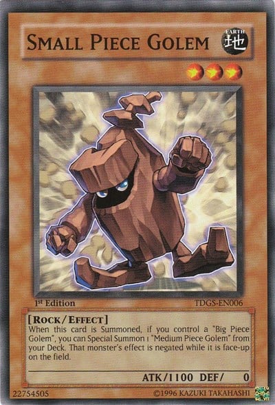 TDGS-006 · Golem Pezzo Piccolo / Small Piece Golem (ITA)