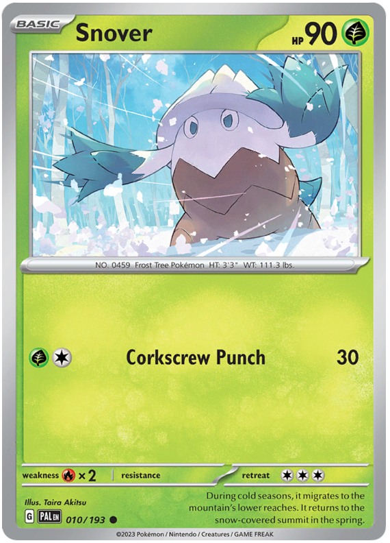 PAL-010 · Snover (010/193) (ITA)
