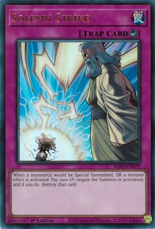 RA02-079u · Colpo Solenne / Solemn Strike UR (ITA)