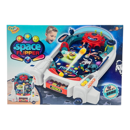 Space Flipper Pinball Elettronico Bambini