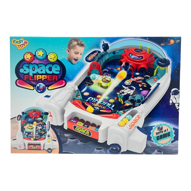 Space Flipper Pinball Elettronico Bambini