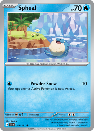 SSP-043 · Spheal (043/191) (ITA)