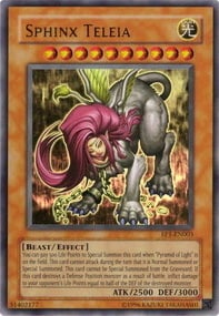 EP1-003 · Sfinge Teleia / Sphinx Teleia UR (ITA)