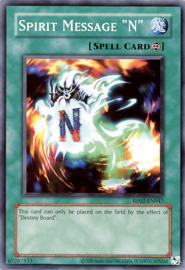 RP02-2025-047 · Messaggio dello Spirito "N" / Spirit Message "N" (ITA)