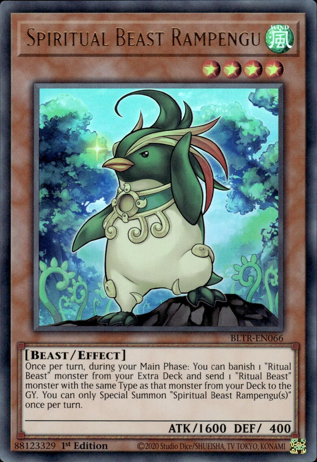 BLTR-066 · Avatar Bestia Spirito Rampengu / Spiritual Beast Rampengu UR (ITA)