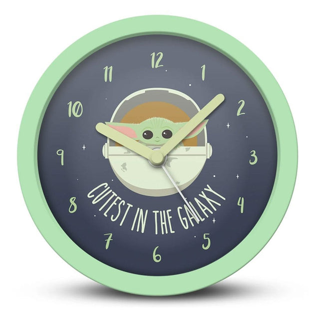 Star Wars: The Mandalorian Desk Clock - Cutest in the Galaxy