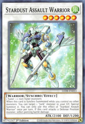 LED8-053 · Guerriero Assalto Polvere di Stelle / Stardust Assault Warrior (ITA)