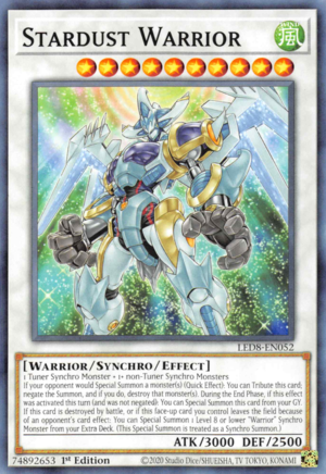 LED8-052 · Guerriero Polvere di Stelle / Stardust Warrior (ITA)