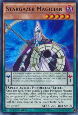 YS14-009 · Mago Mirastelle / Stargazer Magician SR (ITA)