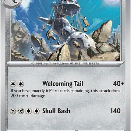 MEG-093 · Steelix RH (Holo Rare | 093/132) (ITA)