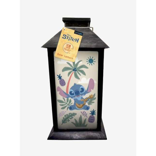 Stitch – LunaGlo Outdoor Solar Lantern 11"'