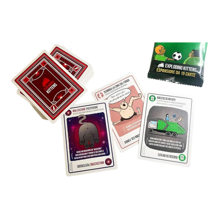 Streaking Kittens – Espansione Gioco di Carte Exploding Kittens Asmodee