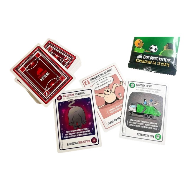 Streaking Kittens – Espansione Gioco di Carte Exploding Kittens Asmodee