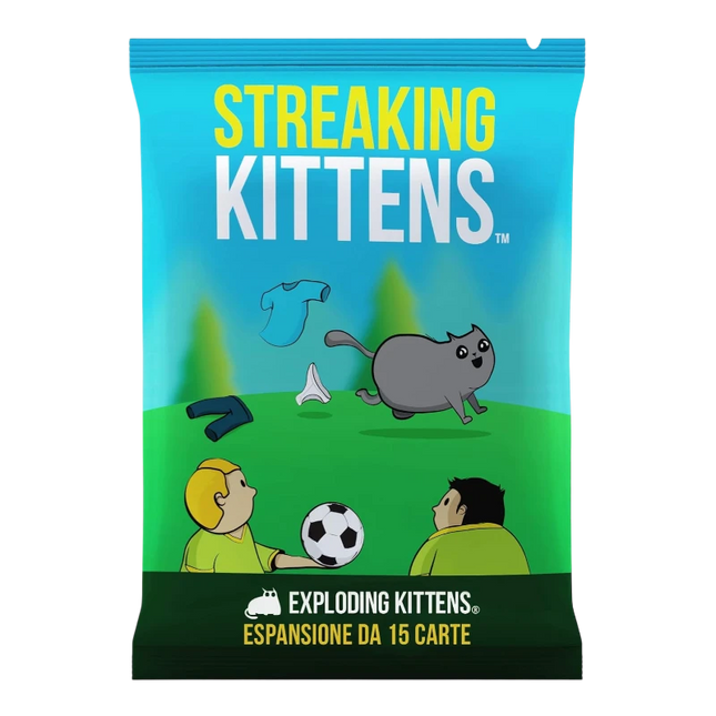 Streaking Kittens – Espansione Gioco di Carte Exploding Kittens Asmodee