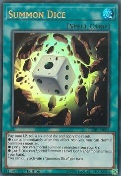BLRR-002 · Evoca Dadi / Summon Dice UR (ITA)