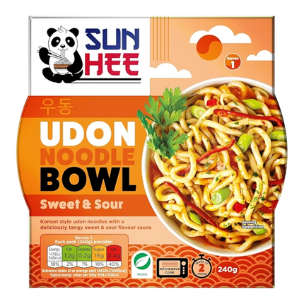 Sun Hee Sweet & Sour Udon Noodle Bowl Udon