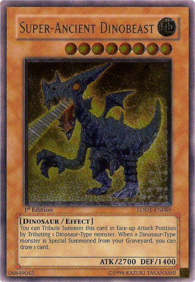 LODT-088ul · Dinosauro Super-Antico / Super-Ancient Dinobeast UTR (ITA)