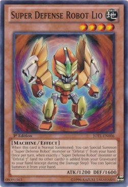 JOTL-006 · Super Robot da Difesa Leone / Super Defense Robot Lio (ITA)