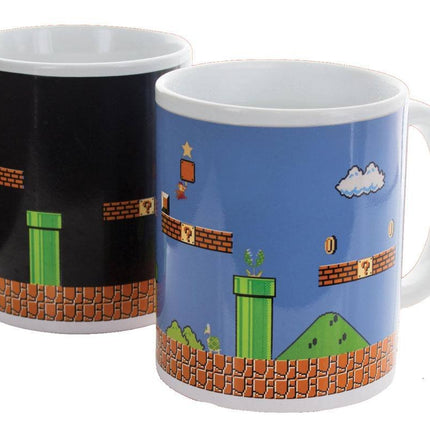 Super Mario Bros. Heat Change Tazza 300ml - Livello 1