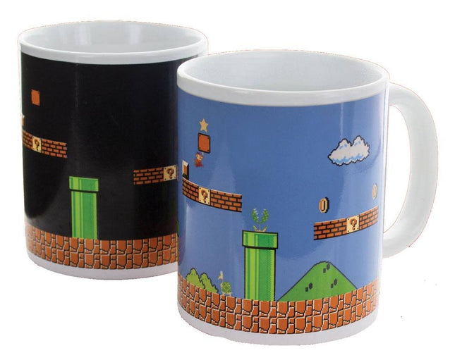 Super Mario Bros. Heat Change Tazza 300ml - Livello 1