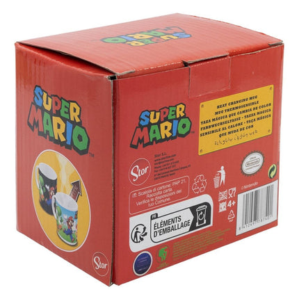 Super Mario Heat Change Mug - Gruppo 325 ml