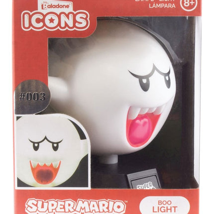 Super Mario Boo Icon Light – Lampada 10 cm