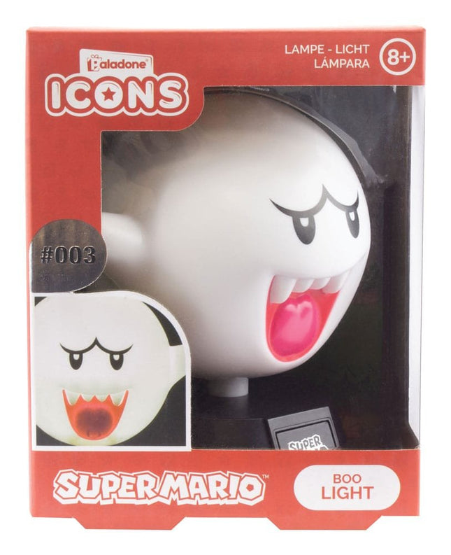 Super Mario Boo Icon Light – Lampada 10 cm
