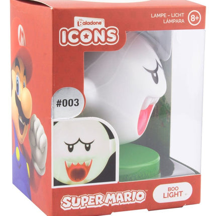 Super Mario Boo Icon Light – Lampada 10 cm