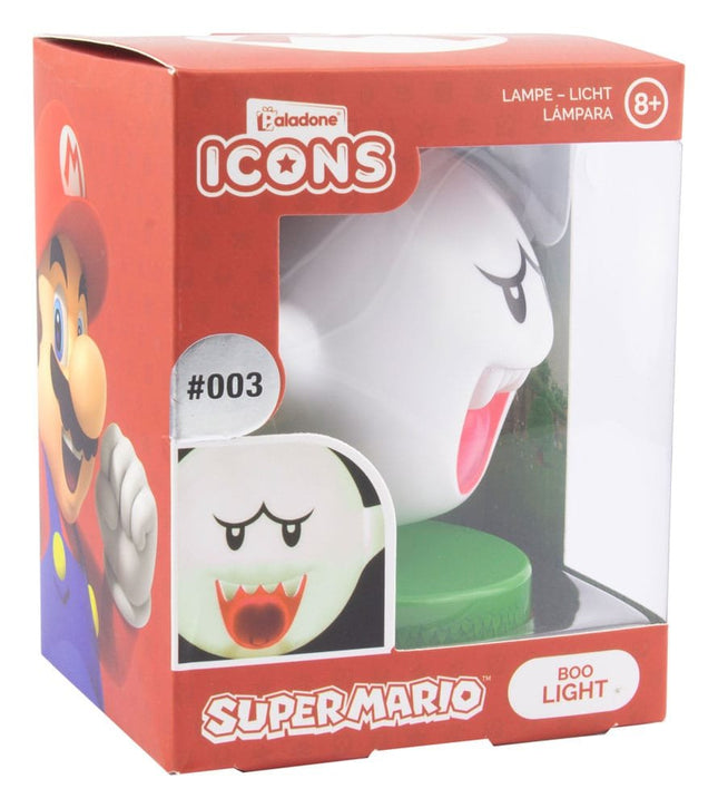 Super Mario Boo Icon Light – Lampada 10 cm