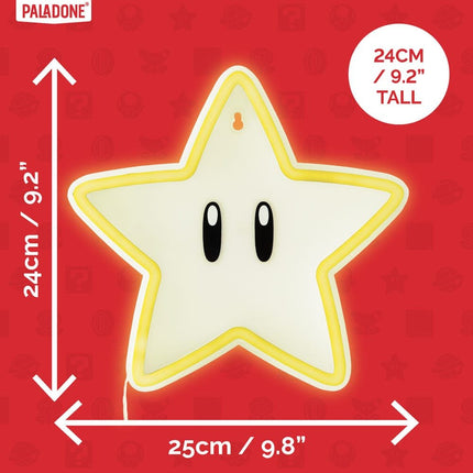 Super Mario - Super Star Neon Wall Lamp