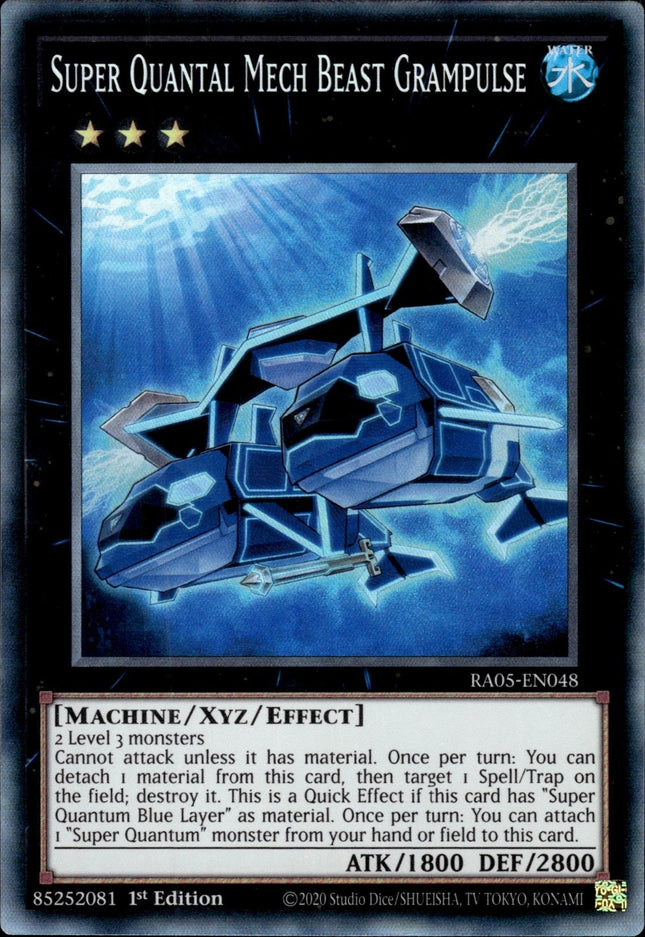 RA05-048cr · Super Quantal Bestia Mech Delfimpluso / Super Quantal Mech Beast Grampulse CR (ITA)