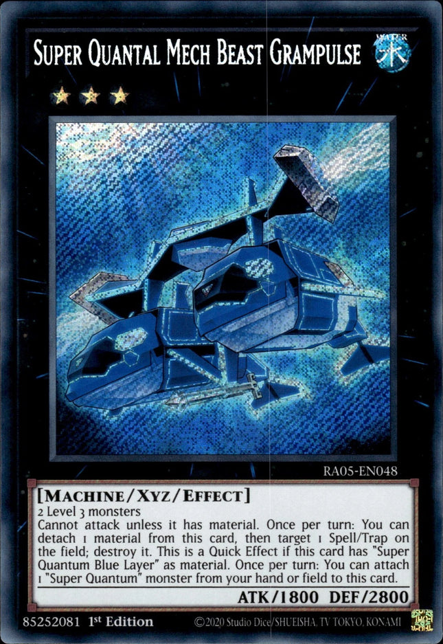 RA05-048sec · Super Quantal Bestia Mech Delfimpluso / Super Quantal Mech Beast Grampulse SCR (ITA)