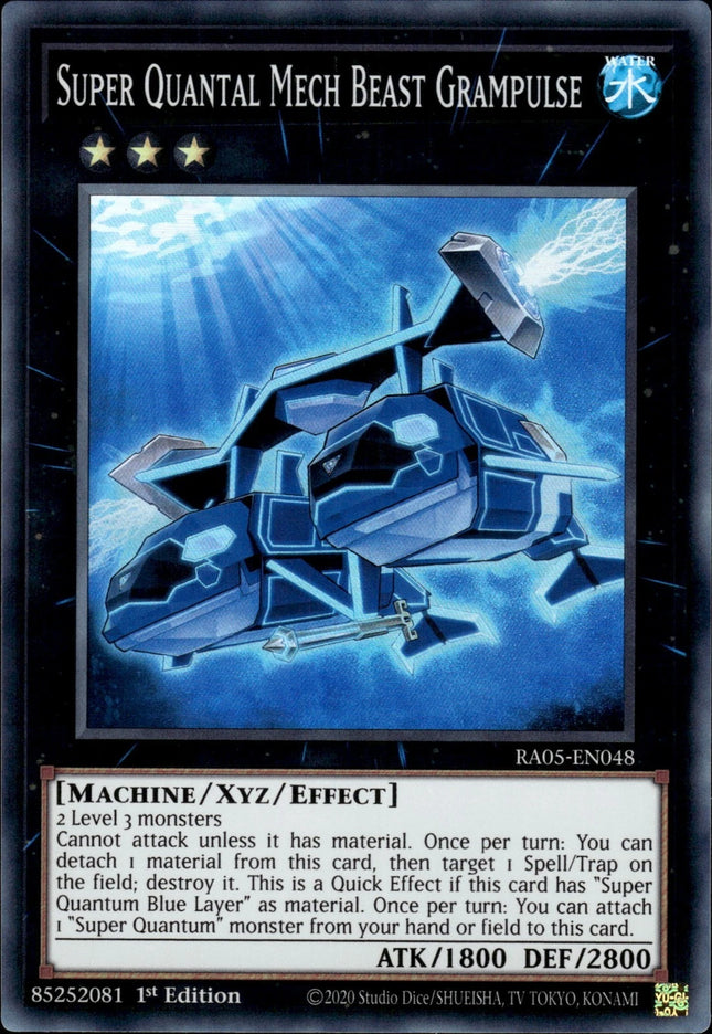 RA05-048sr · Super Quantal Bestia Mech Delfimpluso / Super Quantal Mech Beast Grampulse SR (ITA)