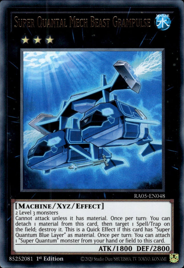 RA05-048ur · Super Quantal Bestia Mech Delfimpluso / Super Quantal Mech Beast Grampulse UR (ITA)